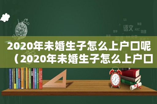 2020年未婚生子怎么上戶口呢（2020年未婚生子怎么上戶口）