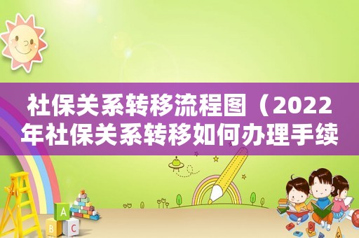 社保關(guān)系轉(zhuǎn)移流程圖（2022年社保關(guān)系轉(zhuǎn)移如何辦理手續(xù)）
