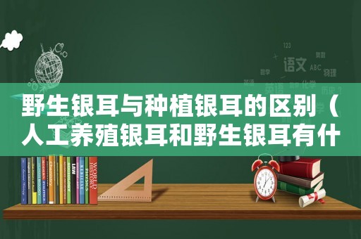 野生銀耳與種植銀耳的區(qū)別（人工養(yǎng)殖銀耳和野生銀耳有什么區(qū)別）