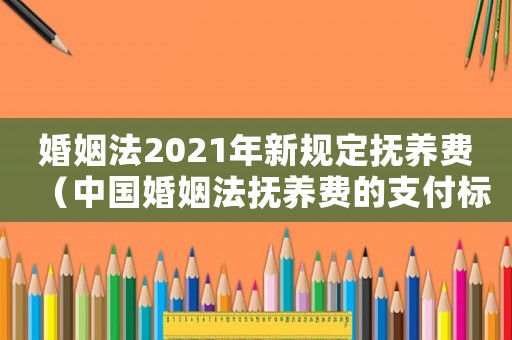 婚姻法2021年新規定撫養費（中國婚姻法撫養費的支付標準是多少錢）