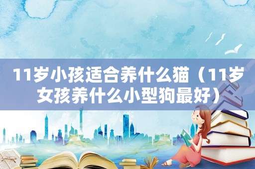11歲小孩適合養(yǎng)什么貓（11歲女孩養(yǎng)什么小型狗最好）