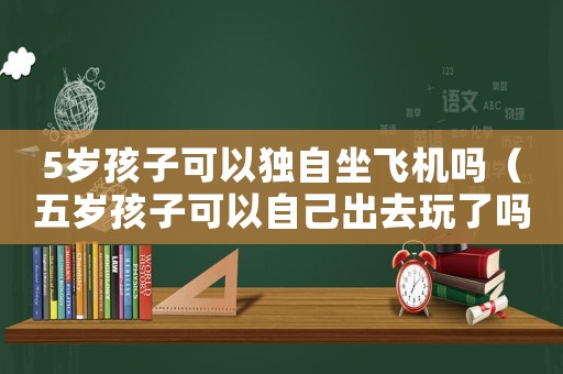5歲孩子可以獨自坐飛機嗎（五歲孩子可以自己出去玩了嗎?）