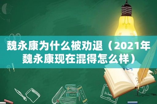 魏永康為什么被勸退（2021年魏永康現在混得怎么樣）