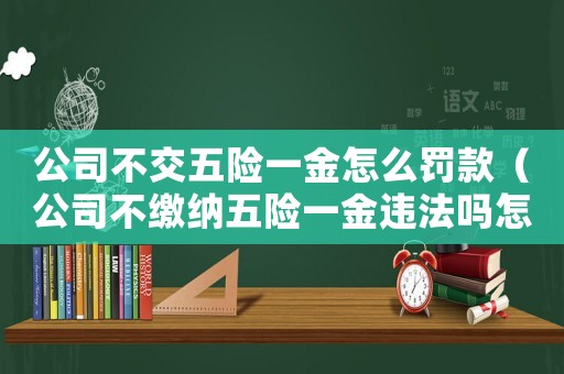 公司不交五險一金怎么罰款（公司不繳納五險一金違法嗎怎么舉報）