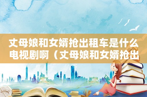丈母娘和女婿搶出租車是什么電視劇啊（丈母娘和女婿搶出租車是什么電視劇）
