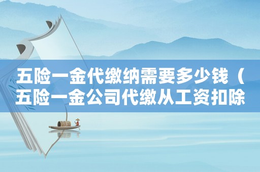 五險一金代繳納需要多少錢（五險一金公司代繳從工資扣除多少錢）