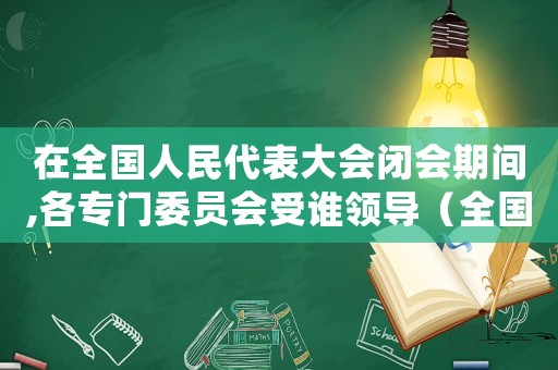 在全國人民代表大會閉會期間,各專門委員會受誰領導（全國人民代表大會專門委員會在審查）
