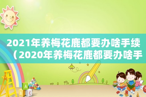 2021年養梅花鹿都要辦啥手續（2020年養梅花鹿都要辦啥手續）