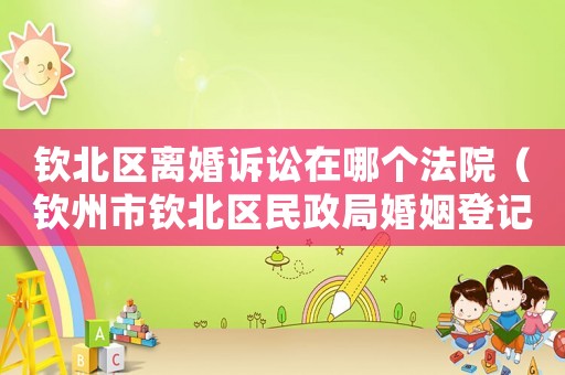 欽北區(qū)離婚訴訟在哪個法院（欽州市欽北區(qū)民政局婚姻登記電話）