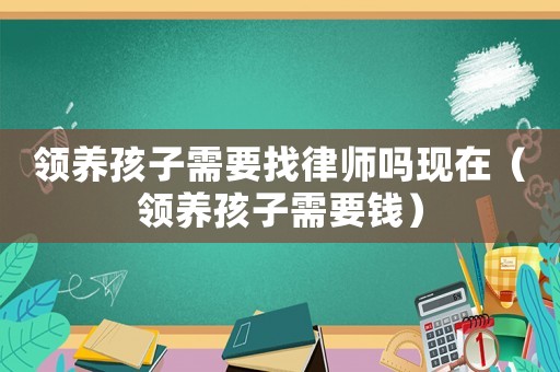 領養孩子需要找律師嗎現在（領養孩子需要錢）