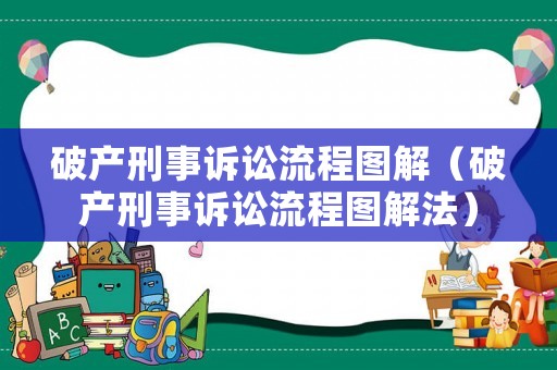 破產刑事訴訟流程圖解（破產刑事訴訟流程圖解法）