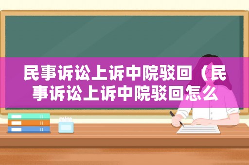 民事訴訟上訴中院駁回（民事訴訟上訴中院駁回怎么辦）