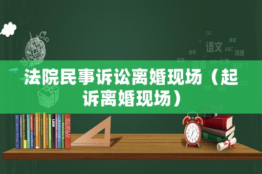 法院民事訴訟離婚現場（起訴離婚現場）