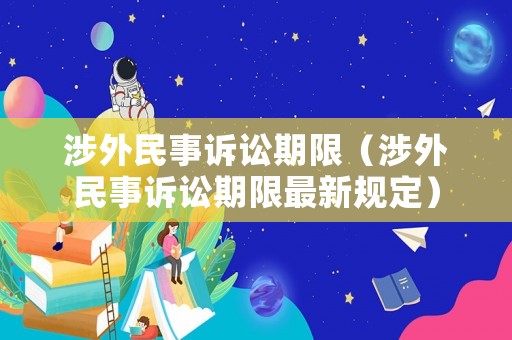 涉外民事訴訟期限（涉外民事訴訟期限最新規定）
