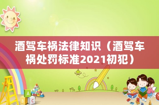 酒駕車禍法律知識（酒駕車禍處罰標(biāo)準(zhǔn)2021初犯）
