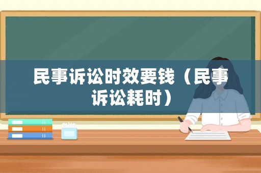 民事訴訟時效要錢（民事訴訟耗時）
