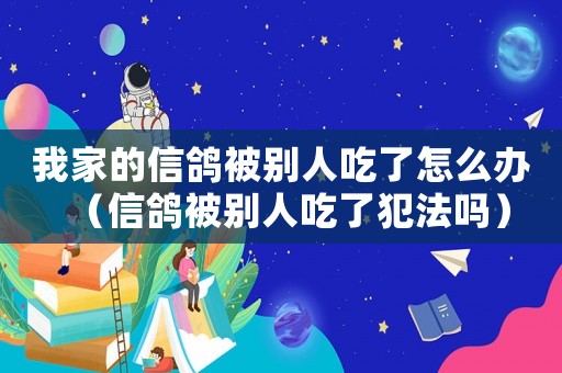 我家的信鴿被別人吃了怎么辦（信鴿被別人吃了犯法嗎）